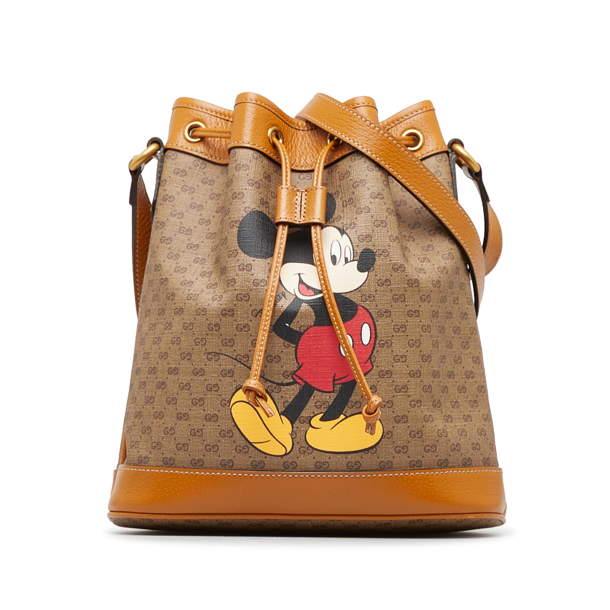 x Disney Mickey Mouse GG Supreme Coated Canvas Crossbody