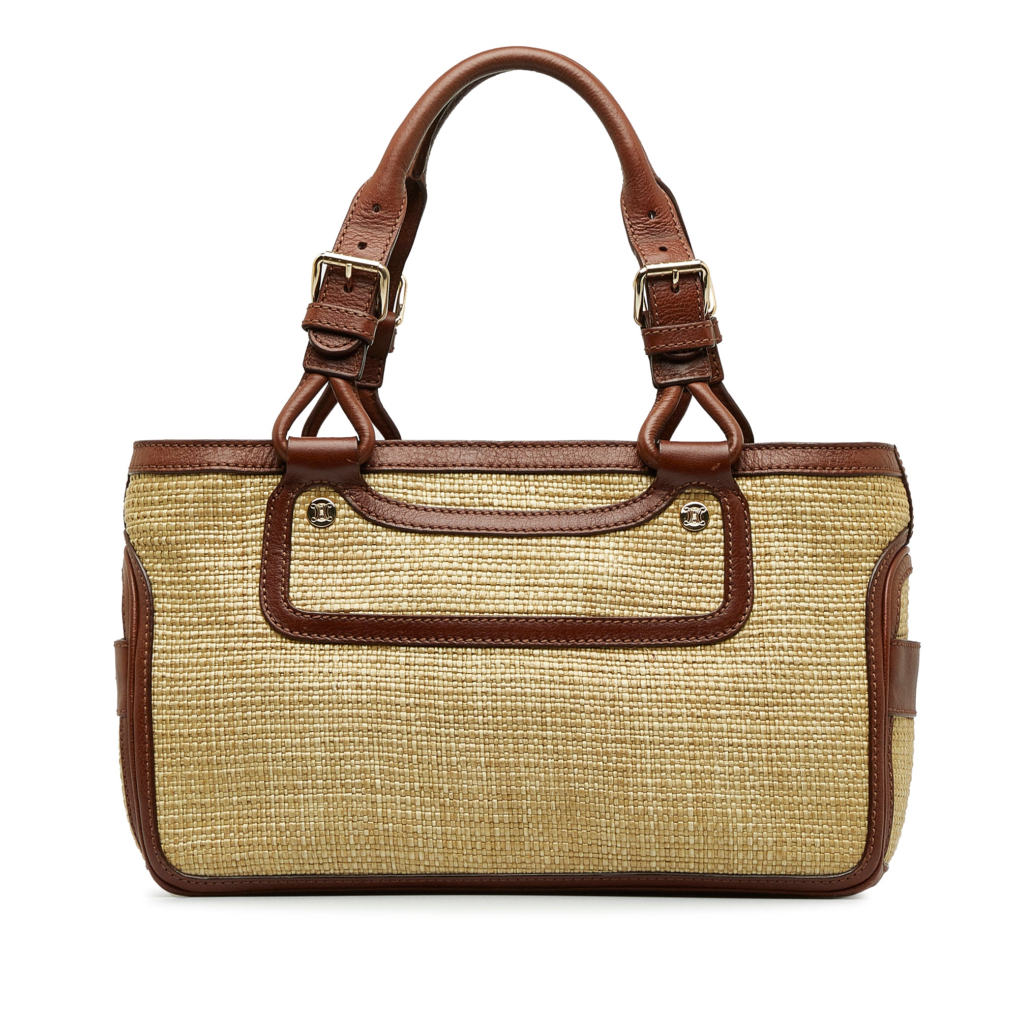 Brown Celine Raffia Boogie Handbag – Designer Revival