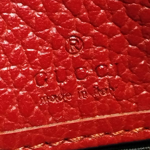 RvceShops Revival, Red Gucci GG Marmont Continental Wallet