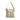 Beige Burberry Canvas House Stripe  Shoulder Bag - Designer Revival