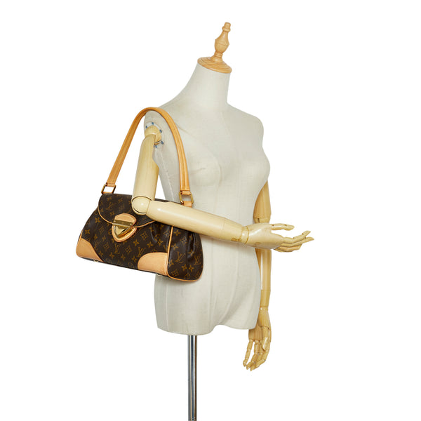 Louis Vuitton Beverly Gm Shoulder Bag Monogram Coated Canvas Auction