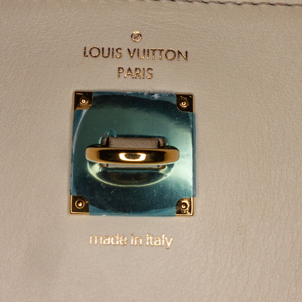 Louis Vuitton Rouge & Black Calfskin City Steamer MM