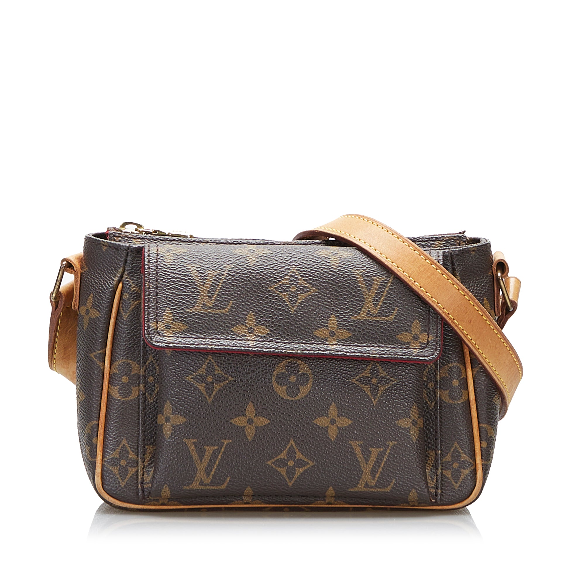 Louis Vuitton, Bags, Auth Louis Vuitton Monogram Viva Cite Pm Shoulder  Cross Body Bag M55 Lv 224b