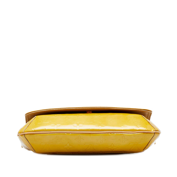 Louis Vuitton Thompson Street Shoulder Bag In Yellow Monogram Vernis Leather