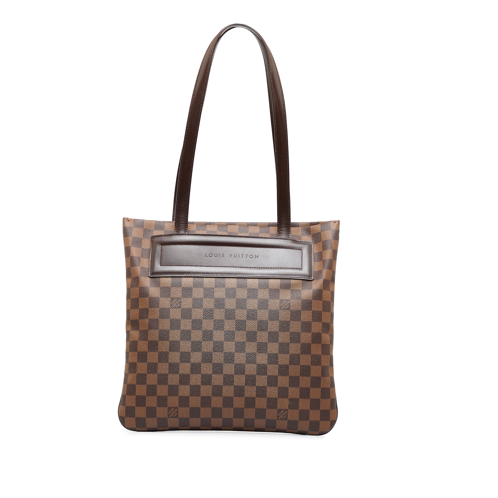 Brown Louis Vuitton Damier Ebene Clifton Tote Bag