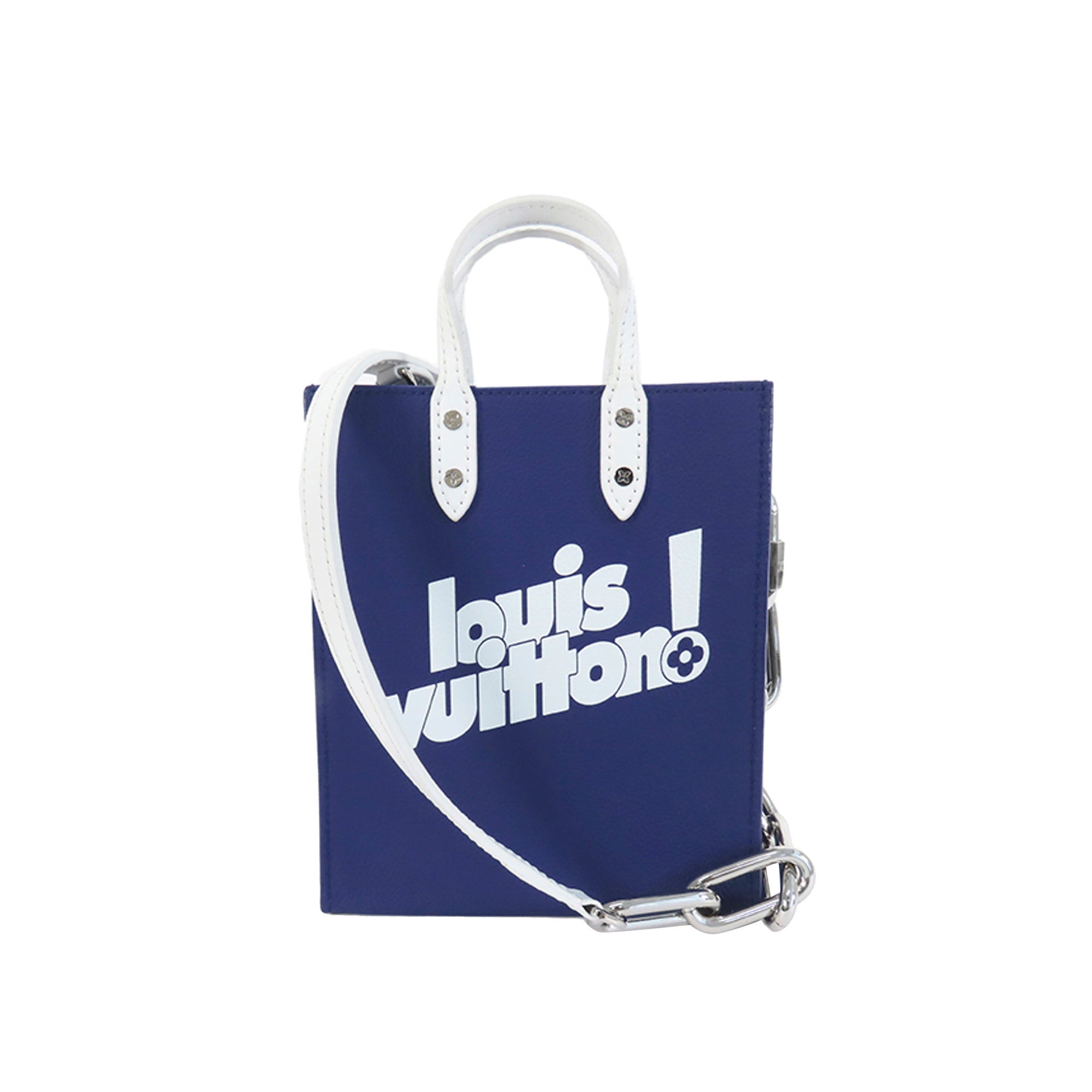 Louis Vuitton Blue Tote Bags