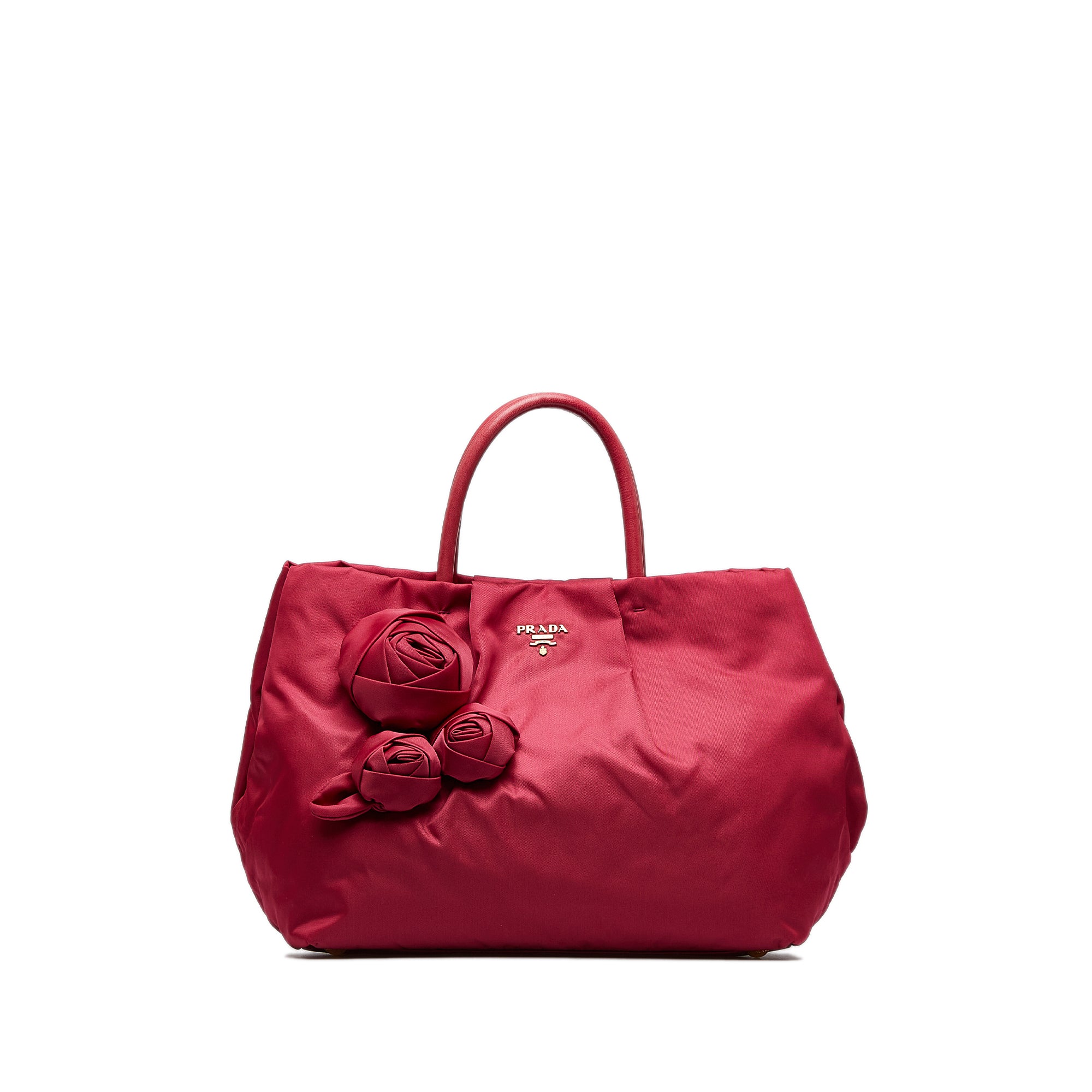Pink Prada Tessuto Satchel – Designer Revival