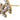 Gold Chanel CC Gold Plated Faux Pearl Swing Push Back Earrings