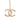 Gold Chanel CC Gold Plated Strass Cabochon Pendant Necklace