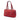 Red Gucci GG Canvas Boston Bag