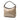 Beige Gucci GG Crystal Abbey D Ring Handbag