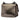 Gold Fendi Mini Scalloped Metallic Studded Leather Kan I Crossbody