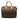 Brown Louis Vuitton Monogram Speedy 30 Boston Bag
