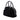 Black Gucci GG Suede Web Dome Handbag