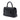 Black Chanel Mini Chevron Aged Calfskin Coco Top Handle Bag Satchel