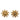 Gold Chanel Gold Plated CC Sun Clip on Earrings - Designer Revival