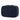 Blue Chanel Large Quilted Caviar Curvy Cosmetic Pouch