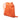 Orange LOEWE Embossed Anagram Leather Yago Knot Backpack