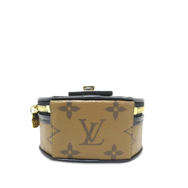 Bolso bandolera Louis Vuitton Geant Messager en lona gris y cuero natural