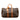 Brown Louis Vuitton Monogram Keepall 50 Travel Bag - Designer Revival