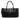 Black Chanel Medium Quilted Glazed Calfskin Executive Tote - Designer Revival