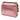 Pink Fendi Mini Scalloped Metallic Studded Leather Kan I Crossbody