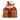 Brown Gucci Leather Bamboo Drawstring Backpack