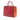Red Prada Bicolor Saffiano Lux Satchel
