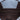 Blue Fendi Mini Zucca Embossed Leather Baguette Satchel - Designer Revival