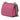 Pink Fendi Small Leather Kan I Crossbody