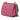 Pink Fendi Small Leather Kan I Crossbody