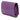 Purple Yves Saint Laurent Large Leather Belle de Jour Clutch - Designer Revival