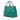 Blue Prada Vitello Daino Open Convertible Tote Satchel - Designer Revival