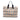 Beige Burberry House Check Canvas Tote