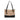 Brown Burberry Haymarket Check Canvas Tote