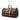 Brown Louis Vuitton Monogram Keepall 60 Travel Bag