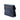 Blue Burberry Small Leather and House Check Canvas Derby Macken Crossbody