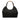 Black Gucci Canvas Shoulder Bag