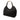 Black Gucci Canvas Shoulder Bag