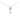 Gold Chanel Gold Plated CC Faux Pearl Rhinestones Pendant Necklace