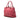 Pink Prada Vitello Daino Open Convertible Tote Satchel