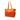 Orange Prada Saffiano Trimmed Tessuto Open Convertible Tote Satchel