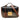 Beige Gucci Mini GG Supreme and Calfskin Padlock Flap Pocket Satchel