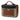 Beige Gucci Mini GG Supreme and Calfskin Padlock Flap Pocket Satchel