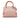 Pink Gucci Small Calfskin Bamboo Shopper Satchel - Designer Revival
