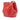Red Gucci Diamante Leather Bright Bucket Bag
