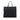 Black Fendi Zucchino Canvas Tote