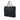 Black Fendi Zucchino Canvas Tote