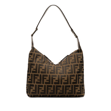 Brown Fendi Zucca Shoulder Bag - Designer Revival