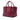 Red Prada Glace Calf Twin Pocket Satchel
